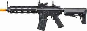 Full Set Airsoft AEG K418 Tactical RIS w/Adjustable Airsoft Stock - Battery, Charger, Red Dot Included