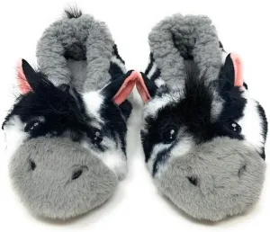 Funny Fluffy Animal Youth Sherpa Slippers