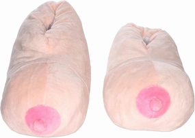 Funny Couples Plush Slippers Novelty Gag Gift Winter Furry Slippers Women Men Anti Slip Soft Cute House