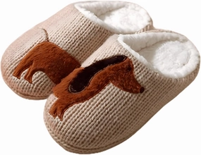Fuzzy Warm Fluffy Plush Animal Cute Slippers For Women Houseshoes For Women