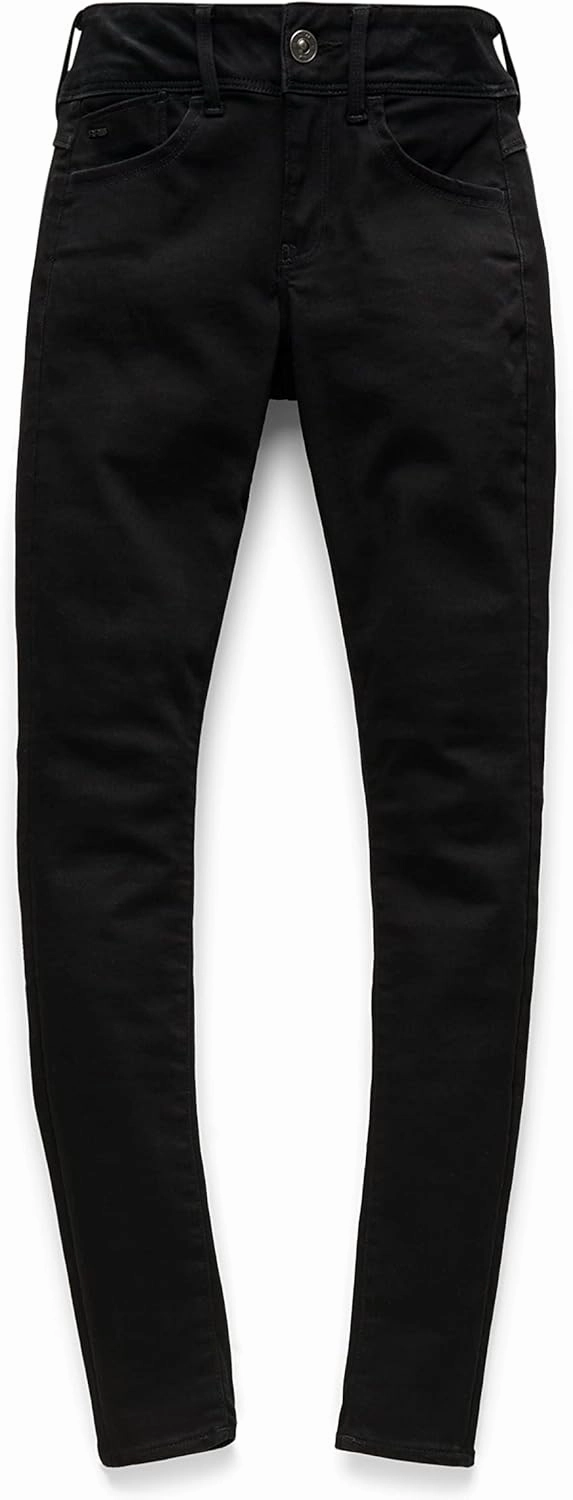 G-STAR RAW Women's Lynn D Mid Rise Super Skinny Fit Jeans
