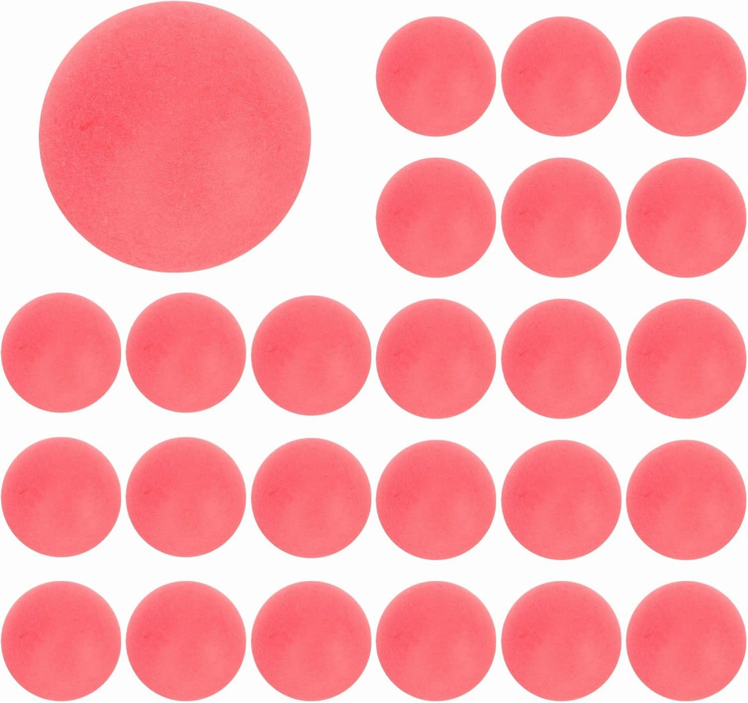 Gatuida Table Tennis Balls 100pcs Raffle Balls Excellent Wear and Break Resistance for Parties