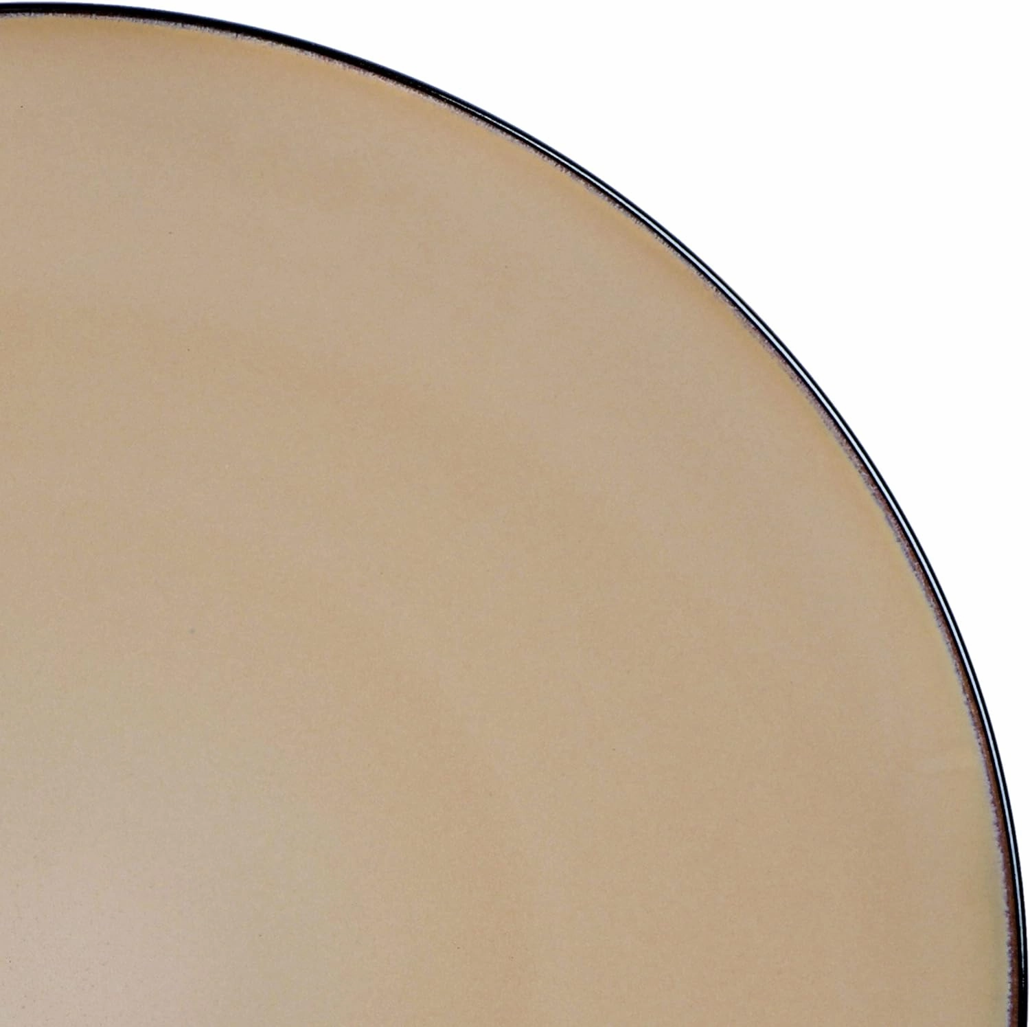 Gibson Soho Lounge Round Reactive Glaze Stoneware Dinnerware Set, Service for 4 (16pc), Taupe