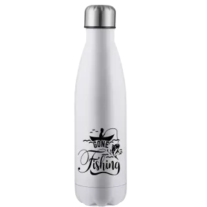Gone Fishing 17oz Stainless Water Bottle