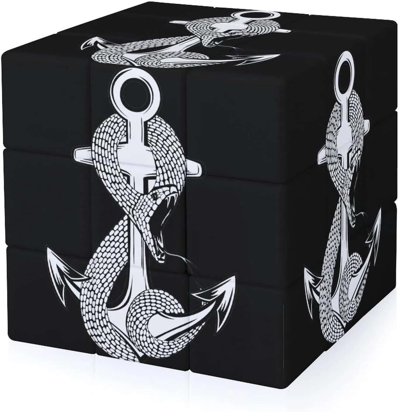 Grapne and Snake Adults 3x3x3 Color-Matching Smooth Fully Printed Cube Gift