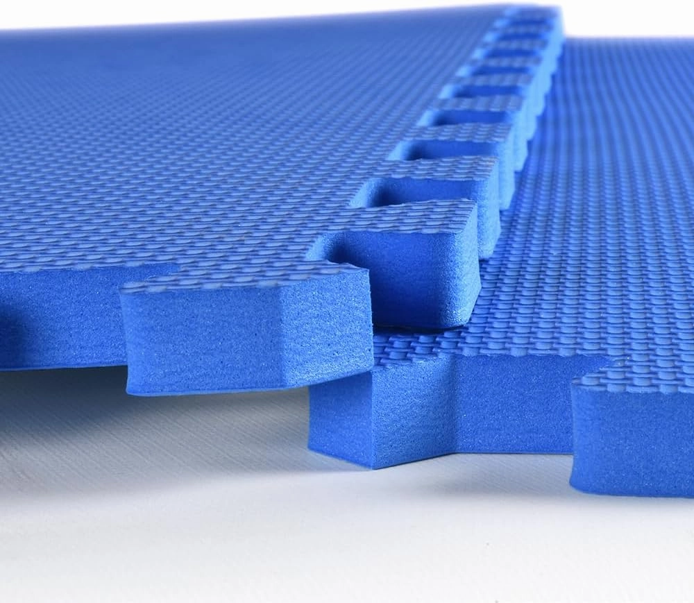 Greatmats Foam Kids and Gym Mats Premium 5/8 in. x 2x2 Ft. 15 Pack (Royal Blue)