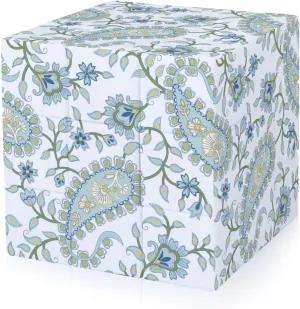 Green Paisley Pattern Adults 3x3x3 Color-Matching Smooth Fully Printed Cube Gift