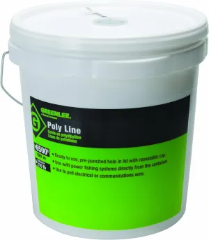 Greenlee Textron 37959 Poly Tracer Fish Line, 2200-Feet, Red