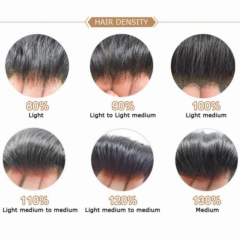 Hair System For Men Soft Full Swiss Lace Mens Toupee Human Hair Replacement Systems Bleached Knots Toupee For Men Hair Piece 8x10#1720#17 DARK ASH BLONDE 20% GREY 100% Density