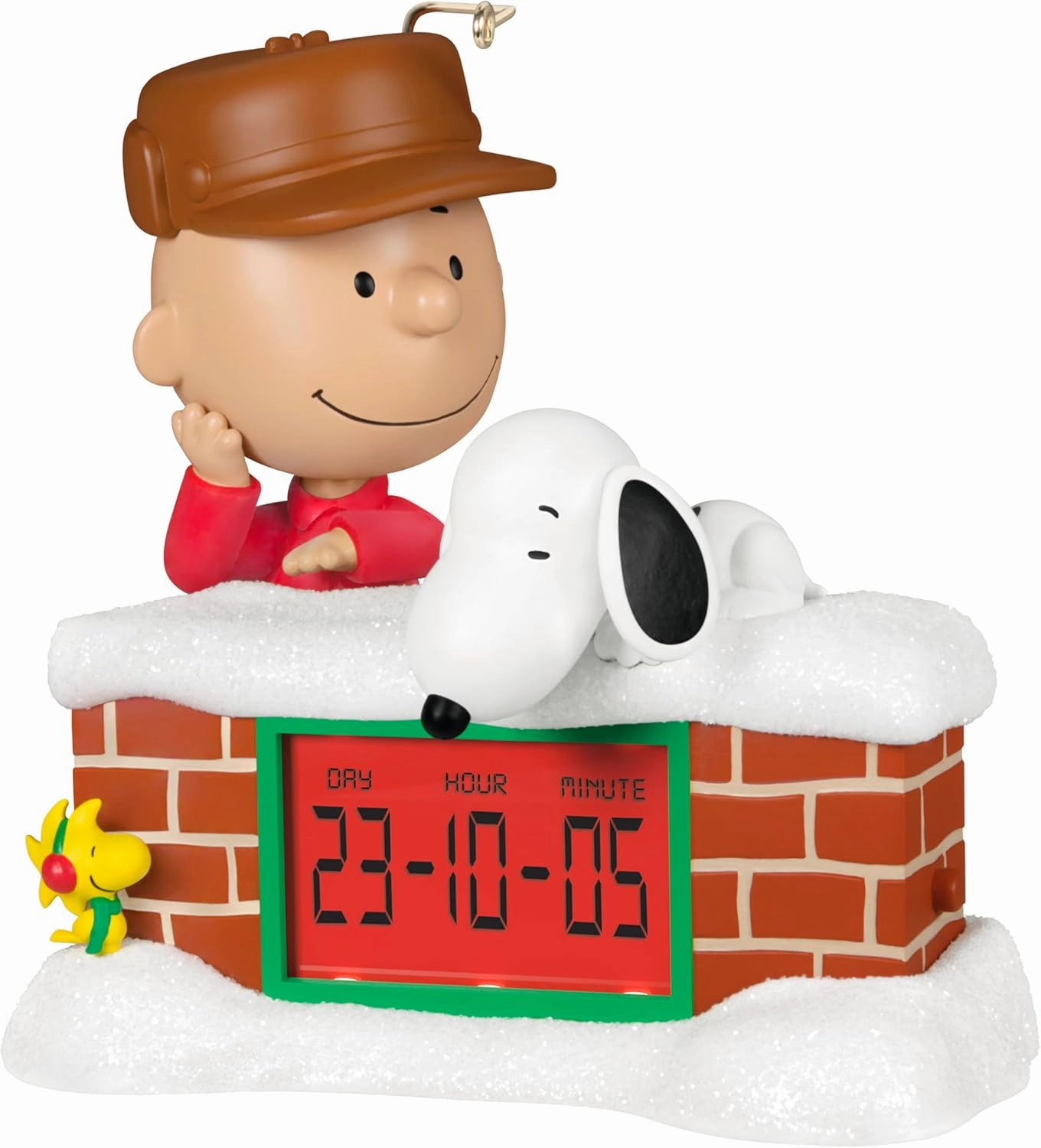 Hallmark Keepsake Christmas Ornament 2024, The Peanuts Gang Countdown to Christmas With Light, Gifts for Peanuts Fans