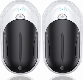 Hand Warmers Rechargeable 2 Pack,AI 6000mAh Rechargeable Hand Warmer,20Hrs Long Heating Electric Hand Warmer,Portable Pocket Heater,Gifts for Christmas,Golf,Camping,Hunting