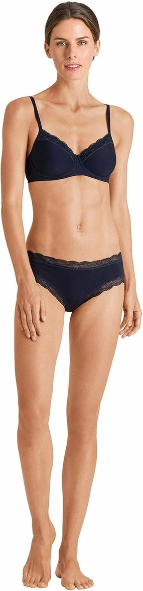 HANRO Women's Cotton Lace Hipster