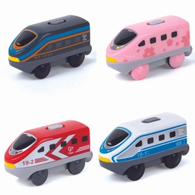 Hape Intercity Battery Powered Loco (Set of 4)