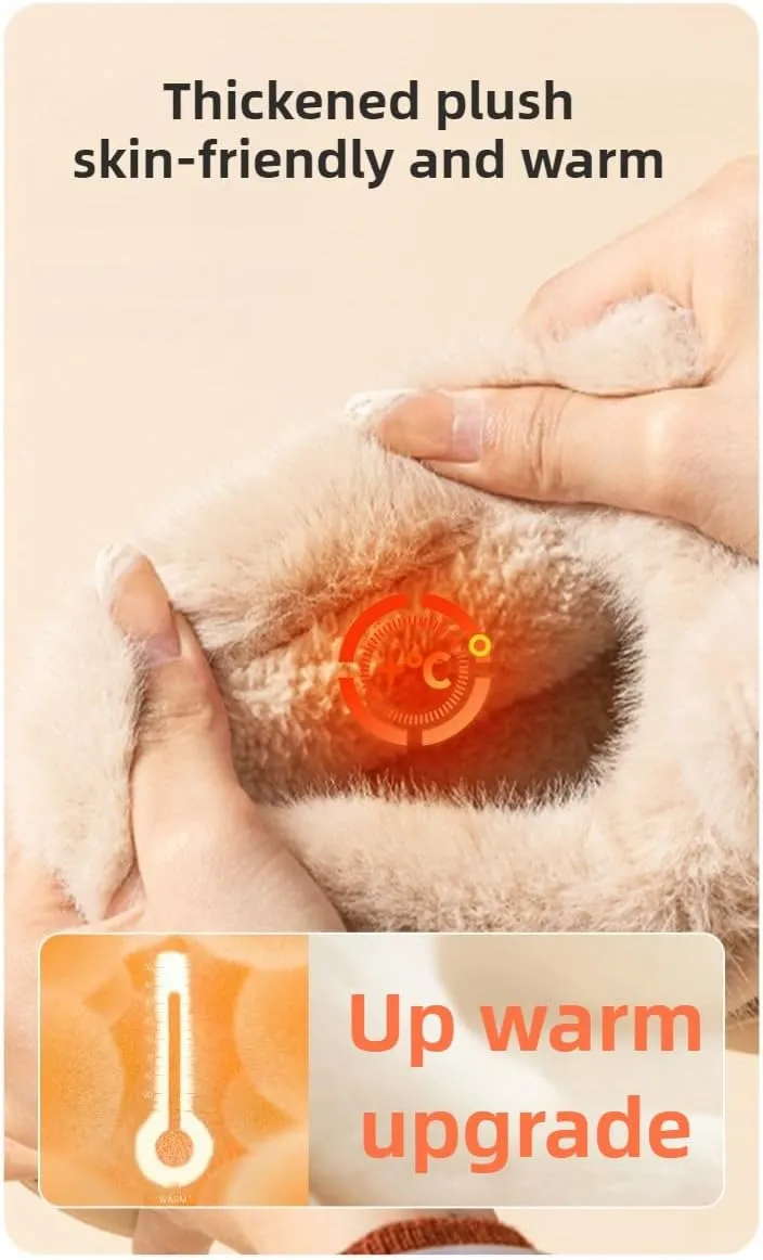 Height Increase Slippers for Women Bunny Ears Animal Rabbit Fuzzy Fluffy Boosting Anti Slip For Indoor Women Girls Pantuflas Para Mujer Cute Sides