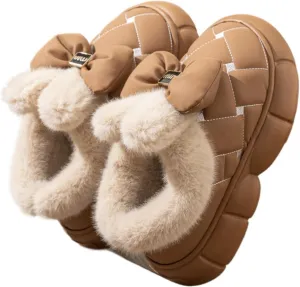 Height Increase Slippers for Women Bunny Ears Animal Rabbit Fuzzy Fluffy Boosting Anti Slip For Indoor Women Girls Pantuflas Para Mujer Cute Sides