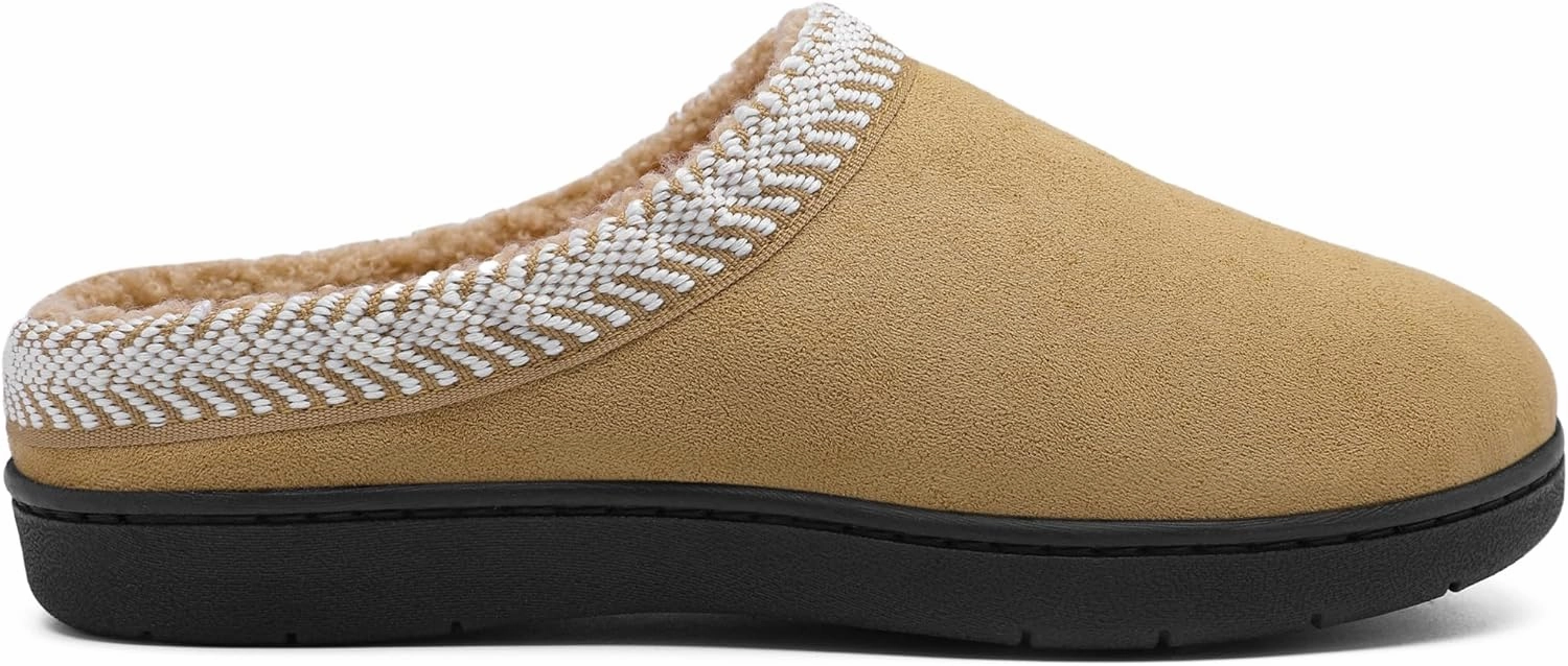 HOMETRUE Womens Slippers Fuzzy House Slippers Indoor Non-slip Warm Fluffy Plush Slippers for Women