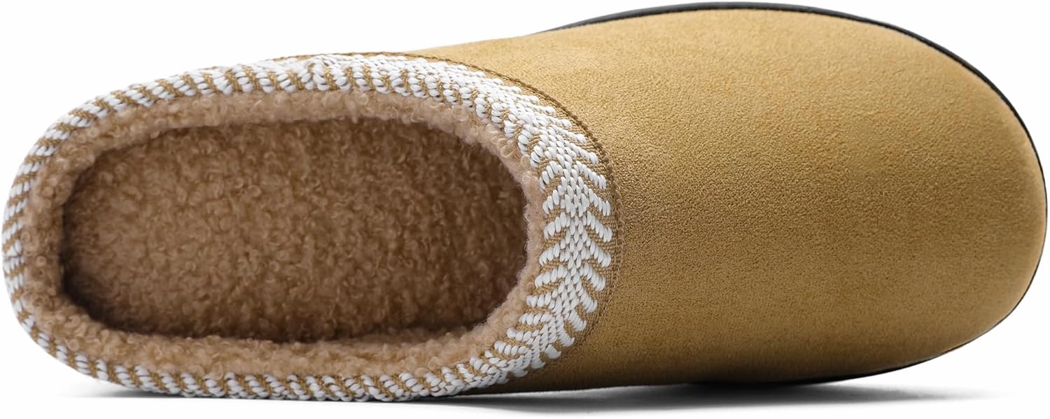 HOMETRUE Womens Slippers Fuzzy House Slippers Indoor Non-slip Warm Fluffy Plush Slippers for Women