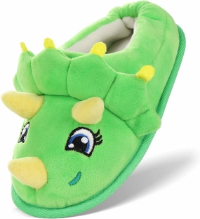 Ibeauti Cute Animal Slippers for Kids Boys Girls Memory Form Warm Plush Winter House Slippers Shoes