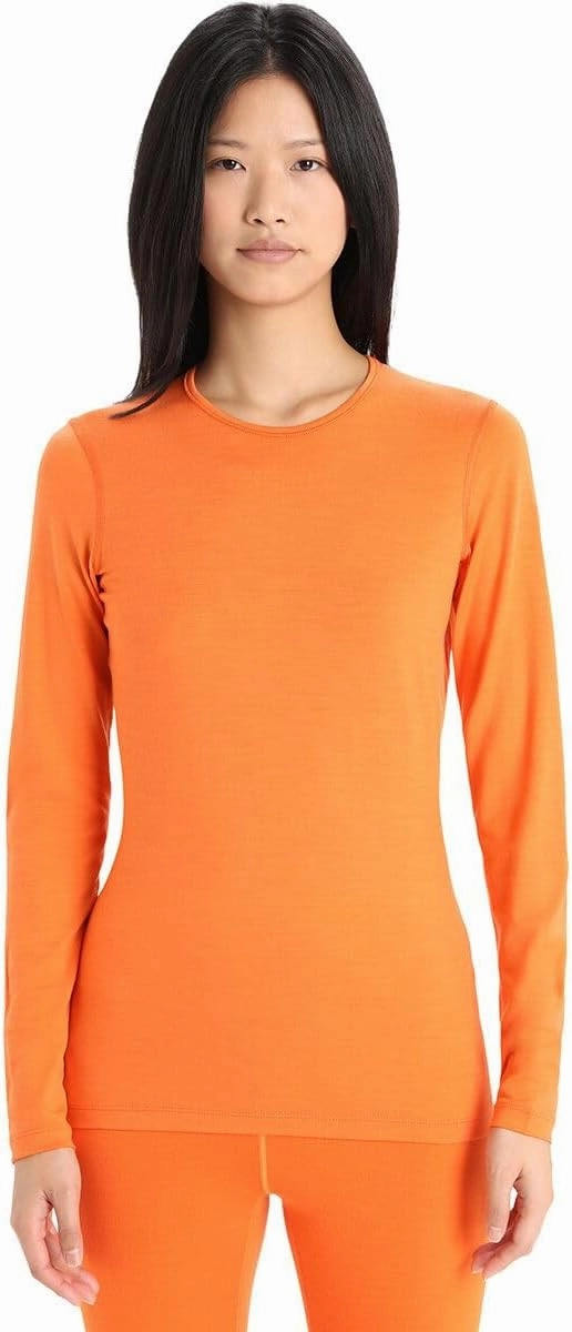 Icebreaker Merino Women's 200 Oasis Long Sleeve Thermal Cold Weather Base Layer T-Shirt