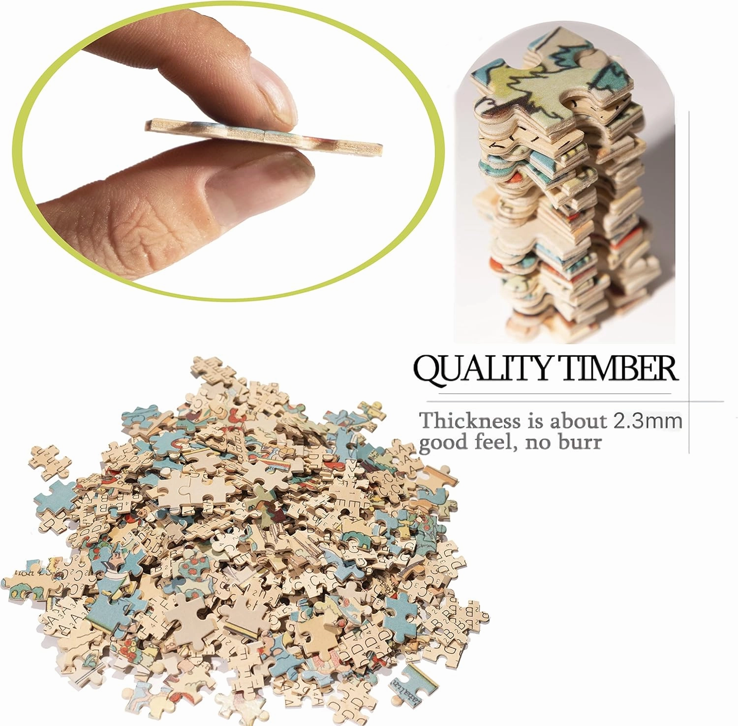 Idaho Wooden Map Jigsaw Puzzle Toys for Adults USA of State Map Decorate Puzzle Games 500 Piece