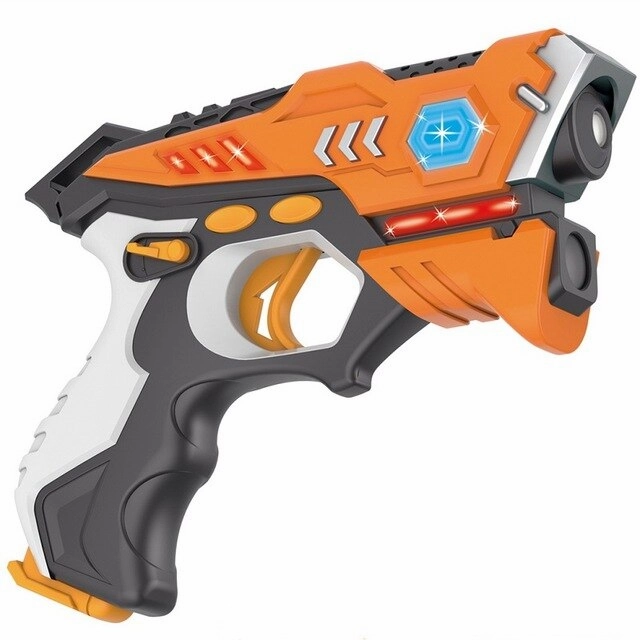 Infrared laser tag toy gun set