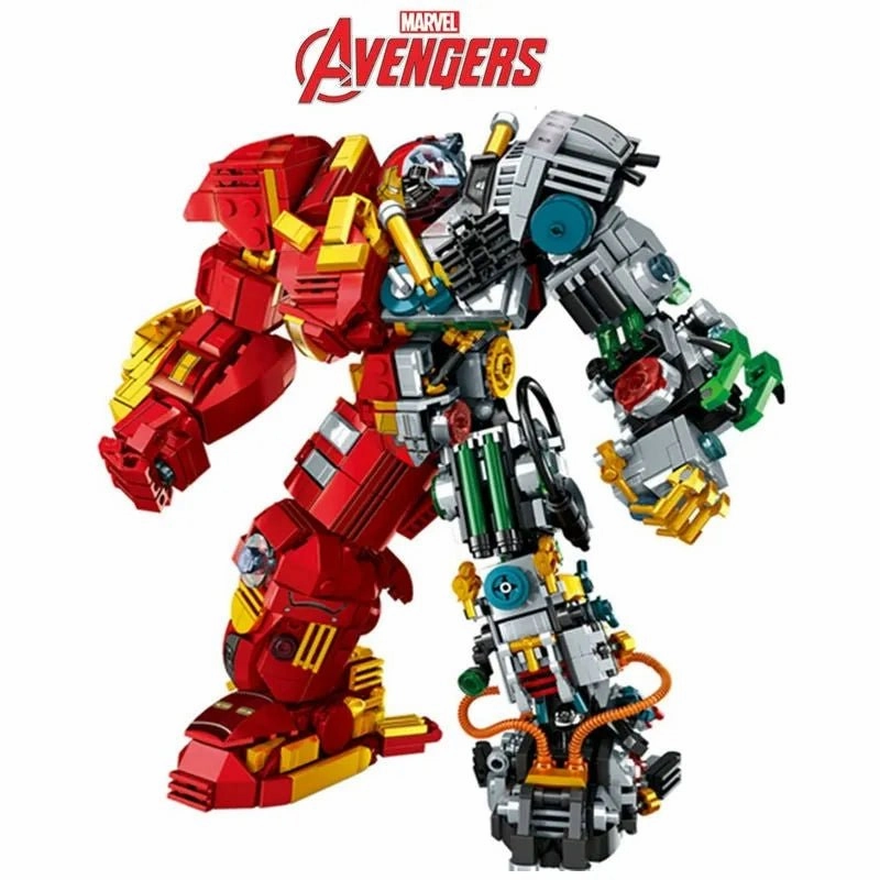 Iron Hero Avengers MK44 Hulkbuster Bricks Toy 1203pcs