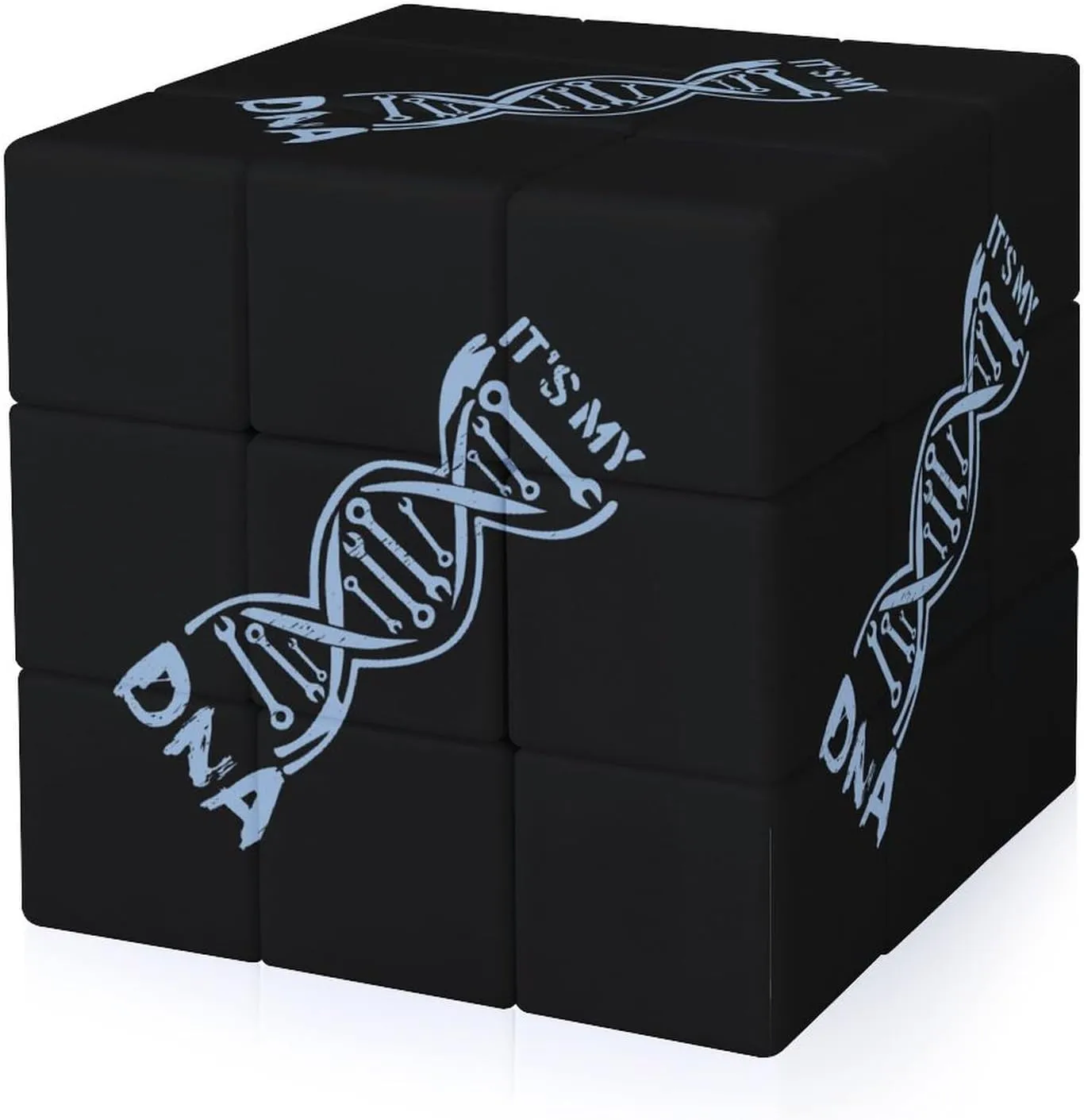 It's My DNA Funny 3x3x3 Cube Smooth Lightweight Puzzle for Adult Graphic Printing Travel