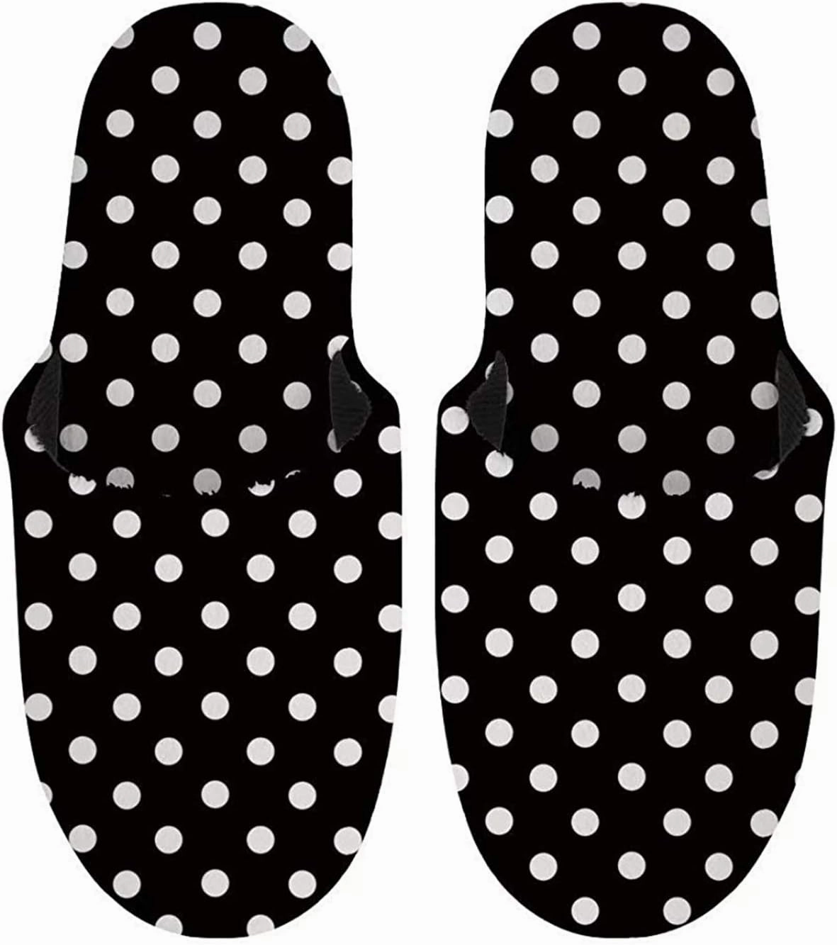 Jeiento Slippers Fluffy Warm Home Non-Slip Slides Cute Soft Plush House Shoes For Men