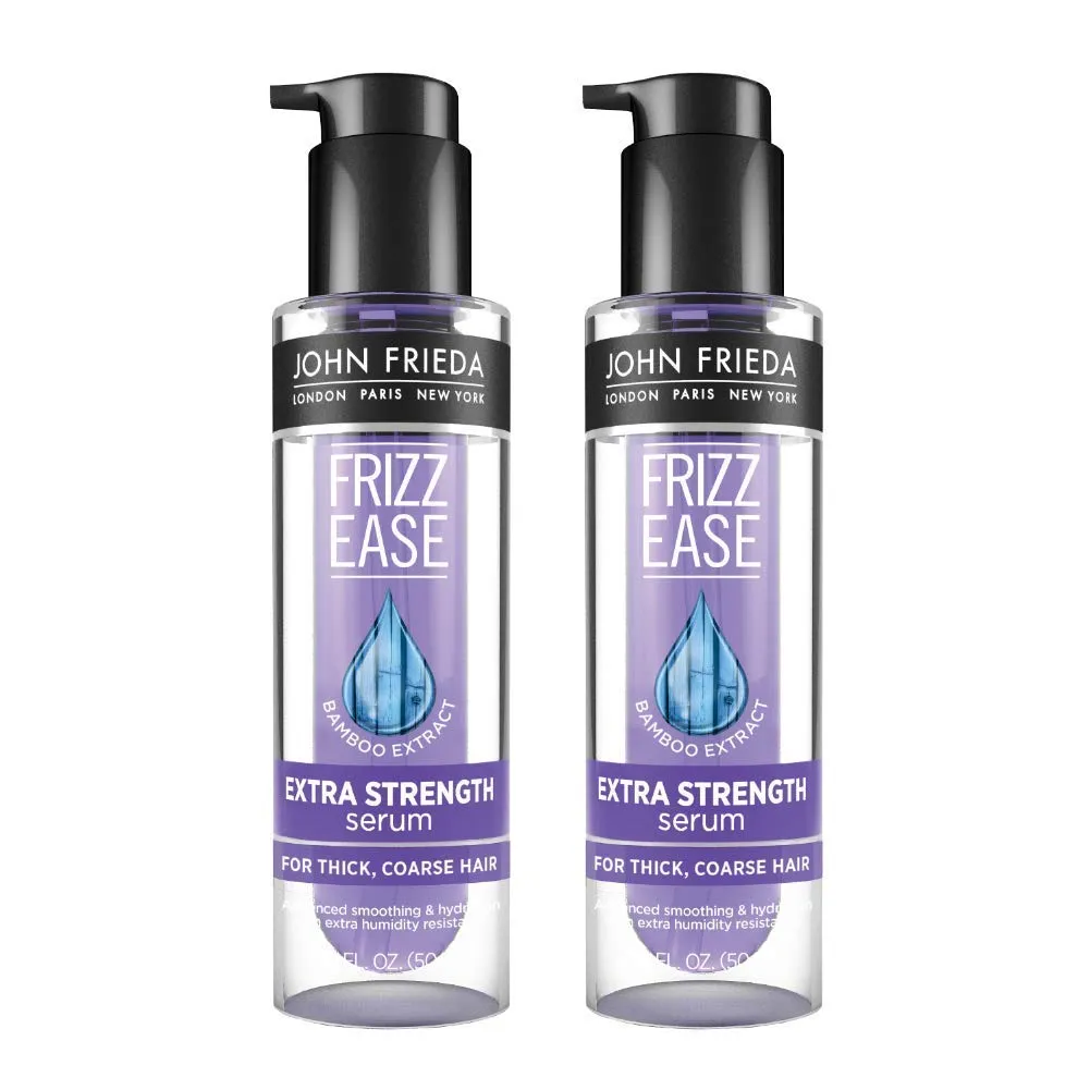 John Frieda Frizz-Ease Extra Strength Hair Serum, 1.69 Fl Oz (Pack of 2)