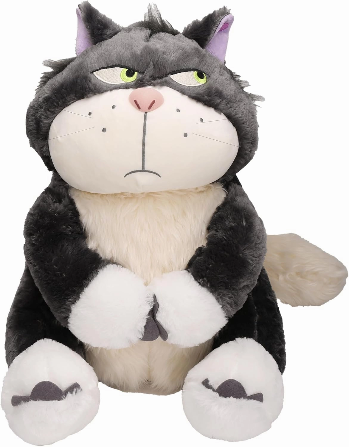 Juju Lucifer Cat Plush (26 in) - Large Giant Stuffed Animal Plushie - Black Cat Plush