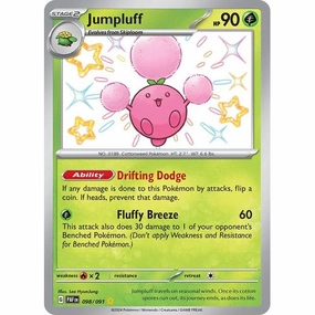 Jumpluff (098/091) [SV: Paldean Fates]