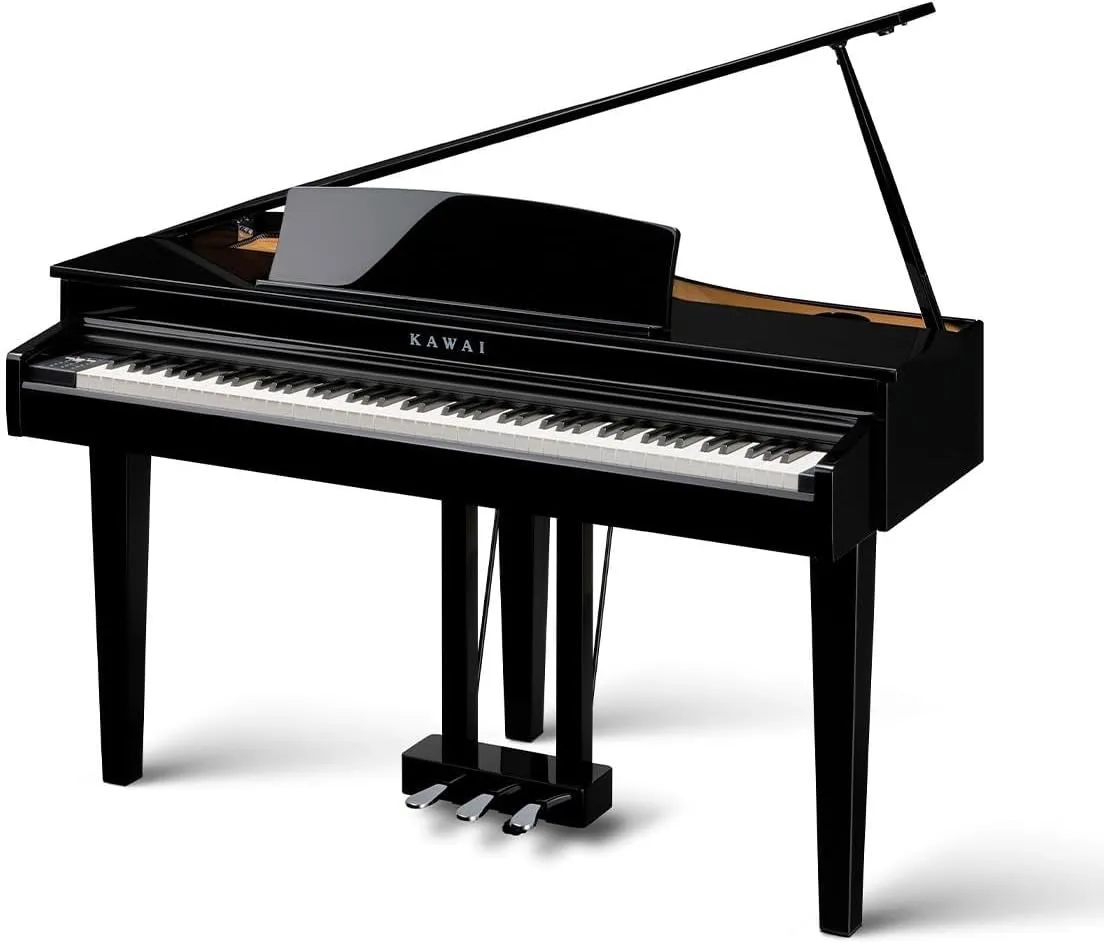 Kawai DG30 88-Key Digital Grand Piano with Responsive Hammer III, Ebony Polish