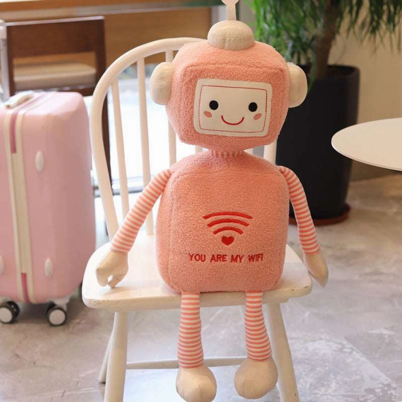 Kawaii Smiling Robot Plushies