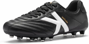 KELME Nebula Men's Soccer Cleats, Firm/Artificial Ground Shoes, for Outdoor Football Rugby Baseball