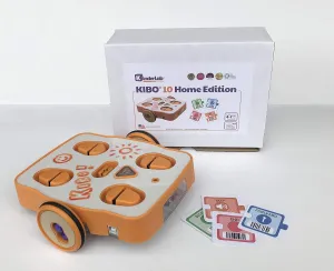 KIBO 10 Home Edition - The Screen-Free STEAM Robot Kit for Kids 4–7 – Give The Gift of Playful Creative Coding - Bring Your Child’s Imagination to Life with Educational Robot Toy