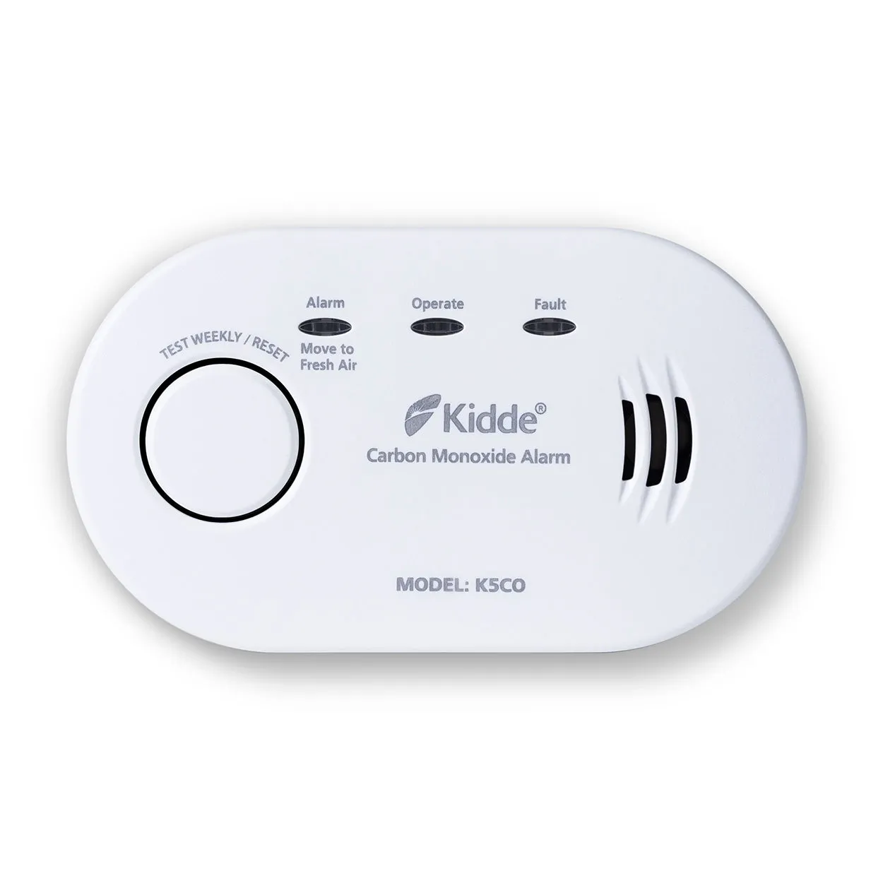 Kidde KCOSAC Battery Powered 29HD Smoke & K5CO Carbon Monoxide Alarms (Boxed)