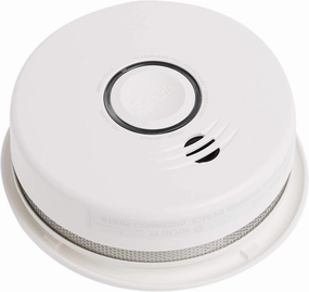 Kidde Wireless Smoke Detector, 10-Year Battery, Voice Alerts, Photoelectric Sensor Wire-Free Smoke Alarm, White