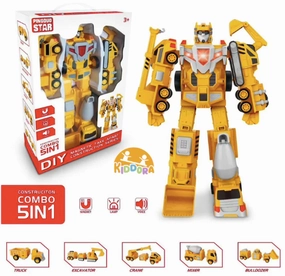Kiddora Magnetic Transformer Robot
