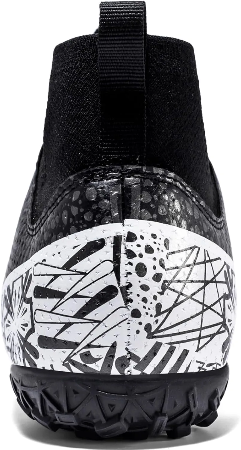 Kids Turf Soccer Shoes Boys Girls Youth Indoor Outdoor Soccer Cleats Football Shoes (Toddler/Little Kid/Big Kid)