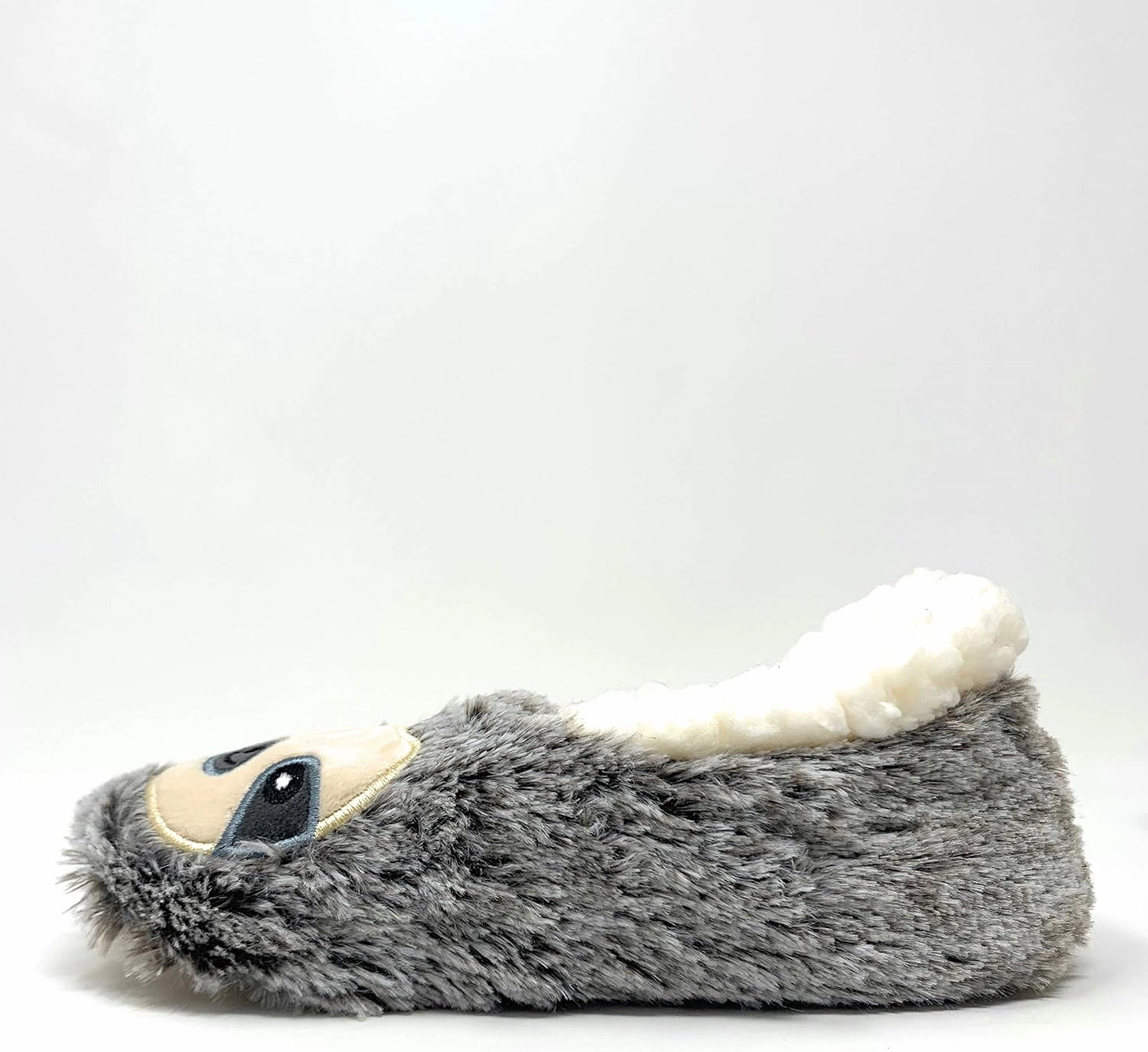 Kids Novelty Cute Plush Animal Slippers, Funny Fluffy Non-Slip House Shoes for Girls & Boys, Size 1-4