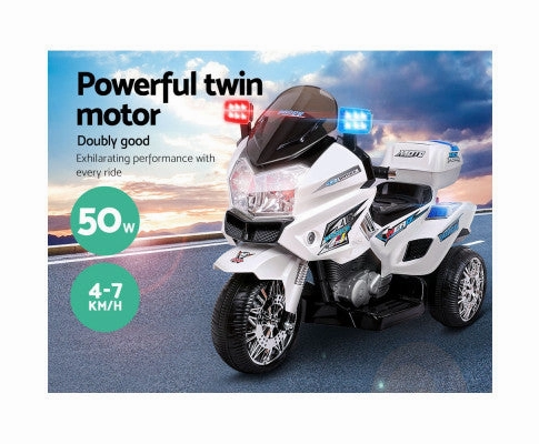 Kids Ride On Car Police Motorbike