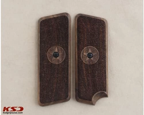 KSD Brand Walnut Grips Compatible for Tokarev M 57 / TT-30 (KSD-01702)