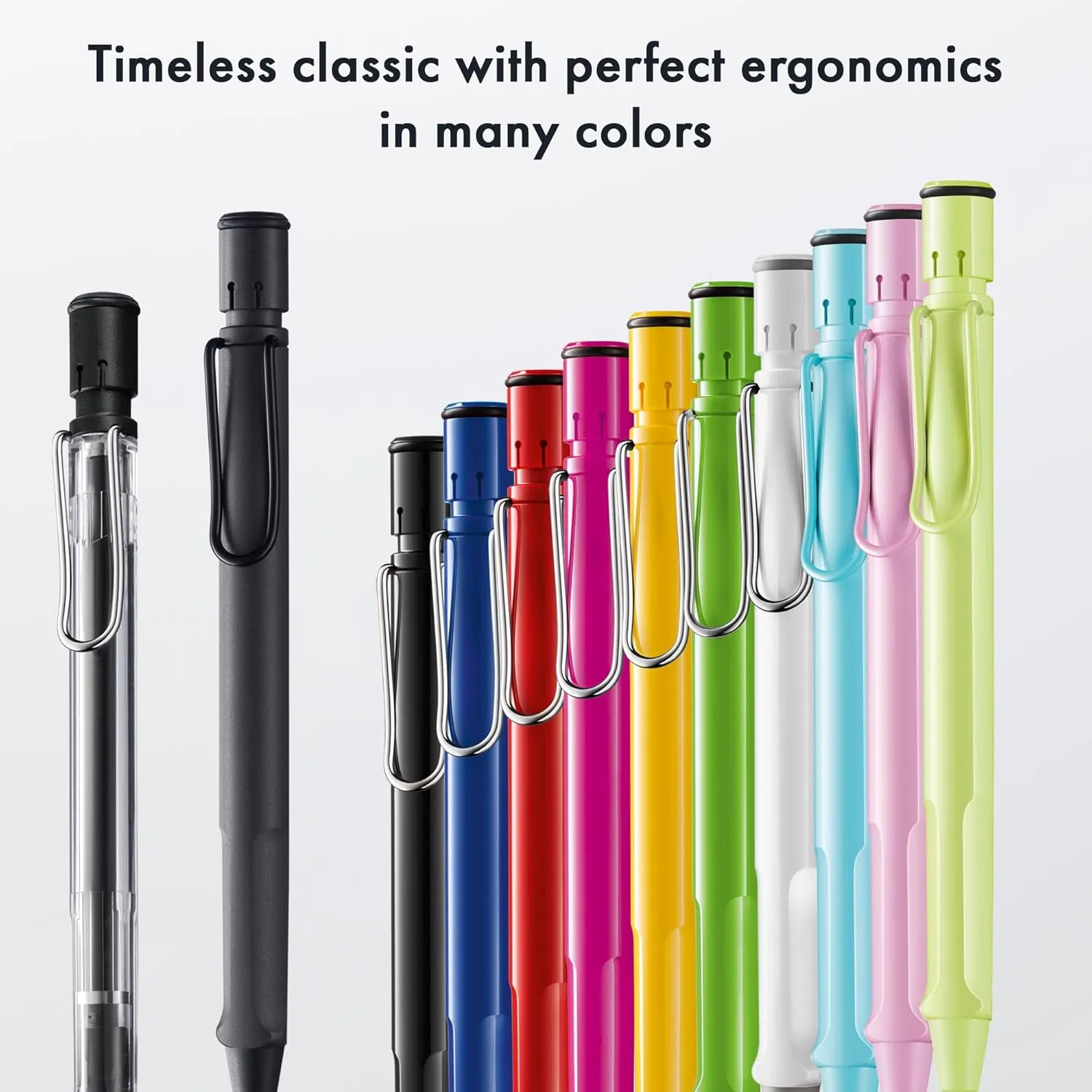 LAMY L119BK Safari Mechanical Pencil, Shiny Black, 0.5mm