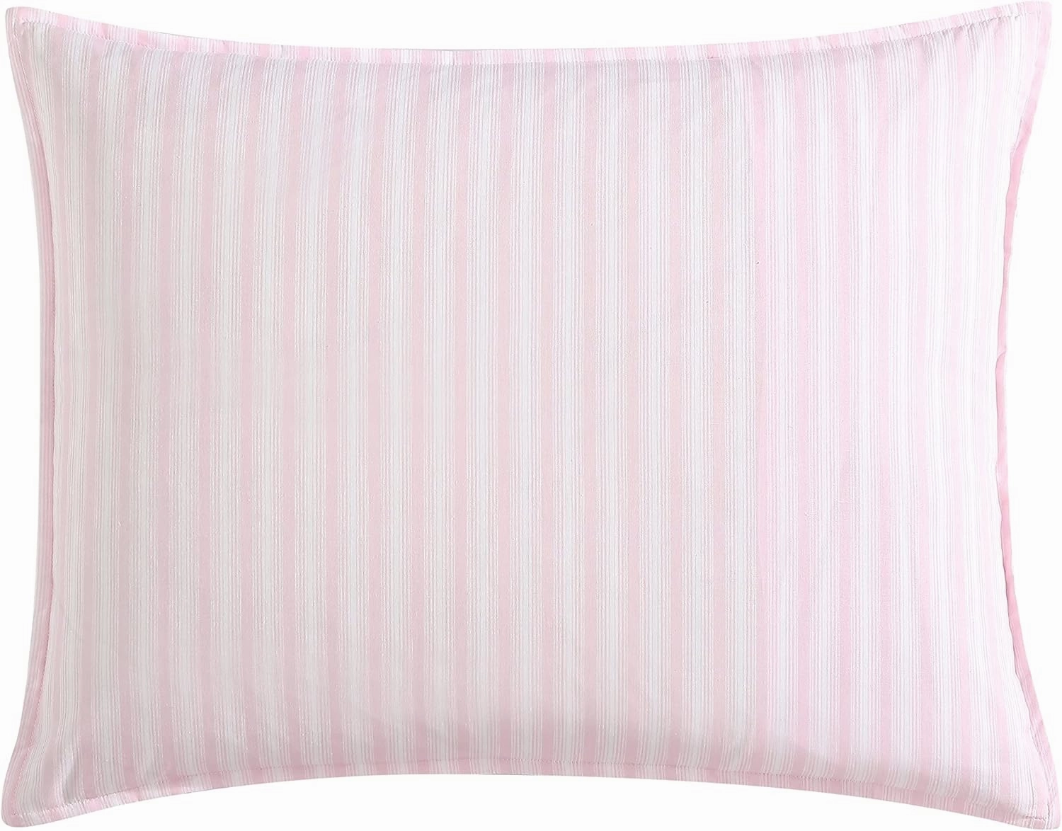 Laura Ashley- Twin XL Comforter Set, Reversible Cotton Bedding with Matching Sham(s), Ideal Dorm Essentials (Delphine Mauve Pink, Twin XL)