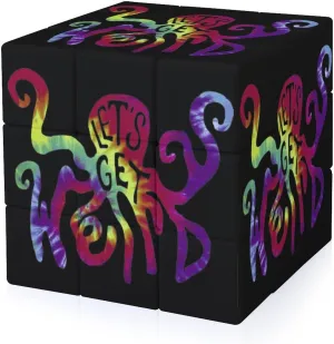 Let's Get Weird Tye Dye Octopus Adults 3x3x3 Color-Matching Smooth Fully Printed Cube Gift