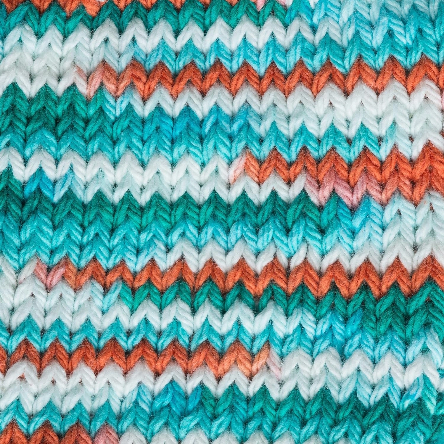 Lily Sugar'n Cream Cotton Cone Yarn, 14 oz, Ahoy Ombre, 1 Cone
