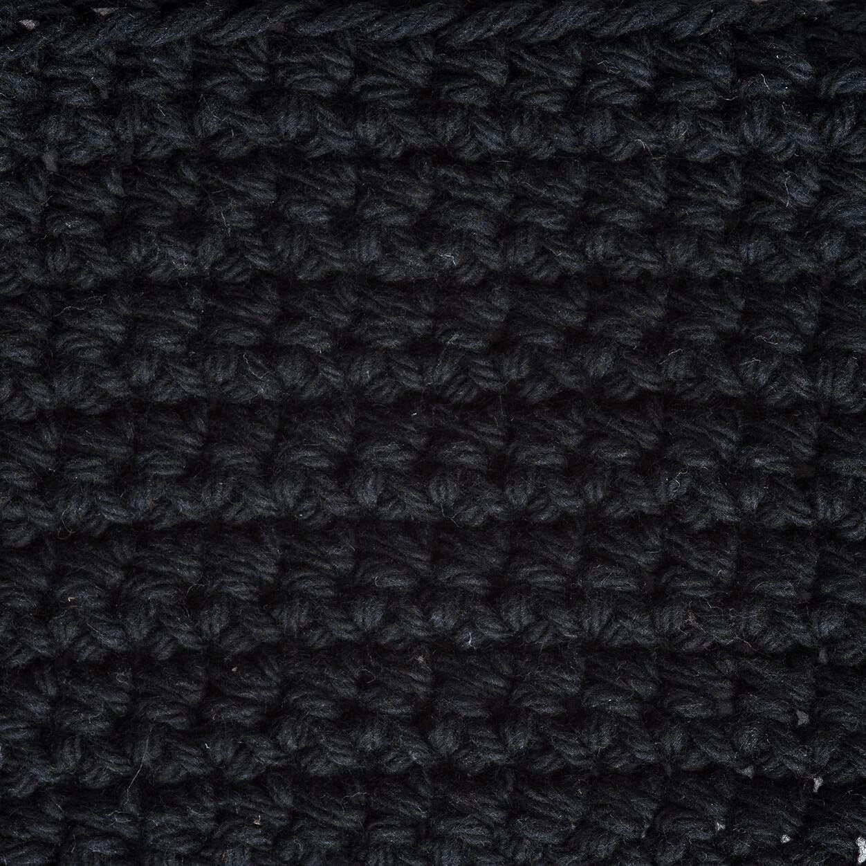 Lily Sugar'n Cream Cotton Cone Yarn, 14 oz, Black , 1 Cone