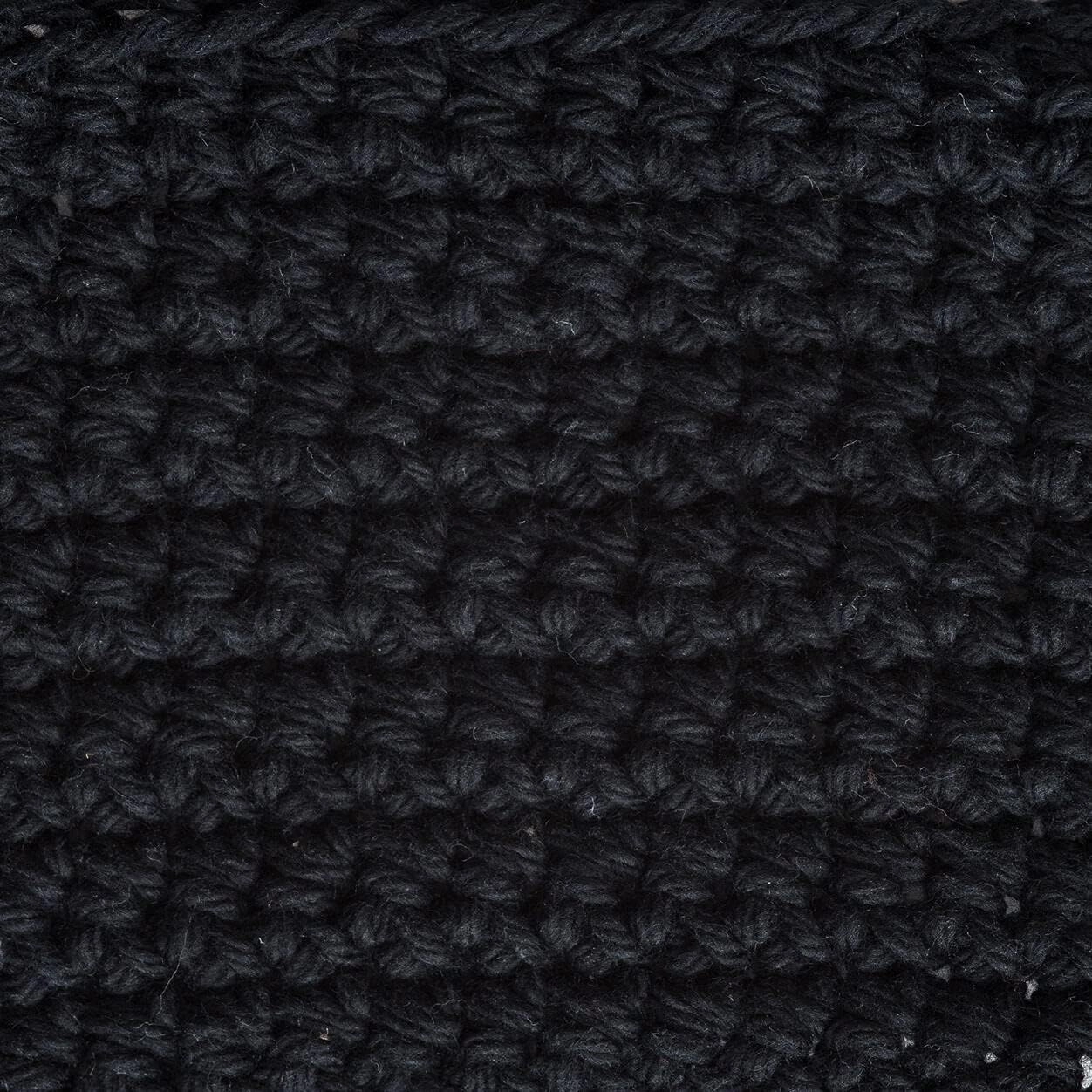 Lily Sugar'n Cream Cotton Cone Yarn, 14 oz, Black , 1 Cone
