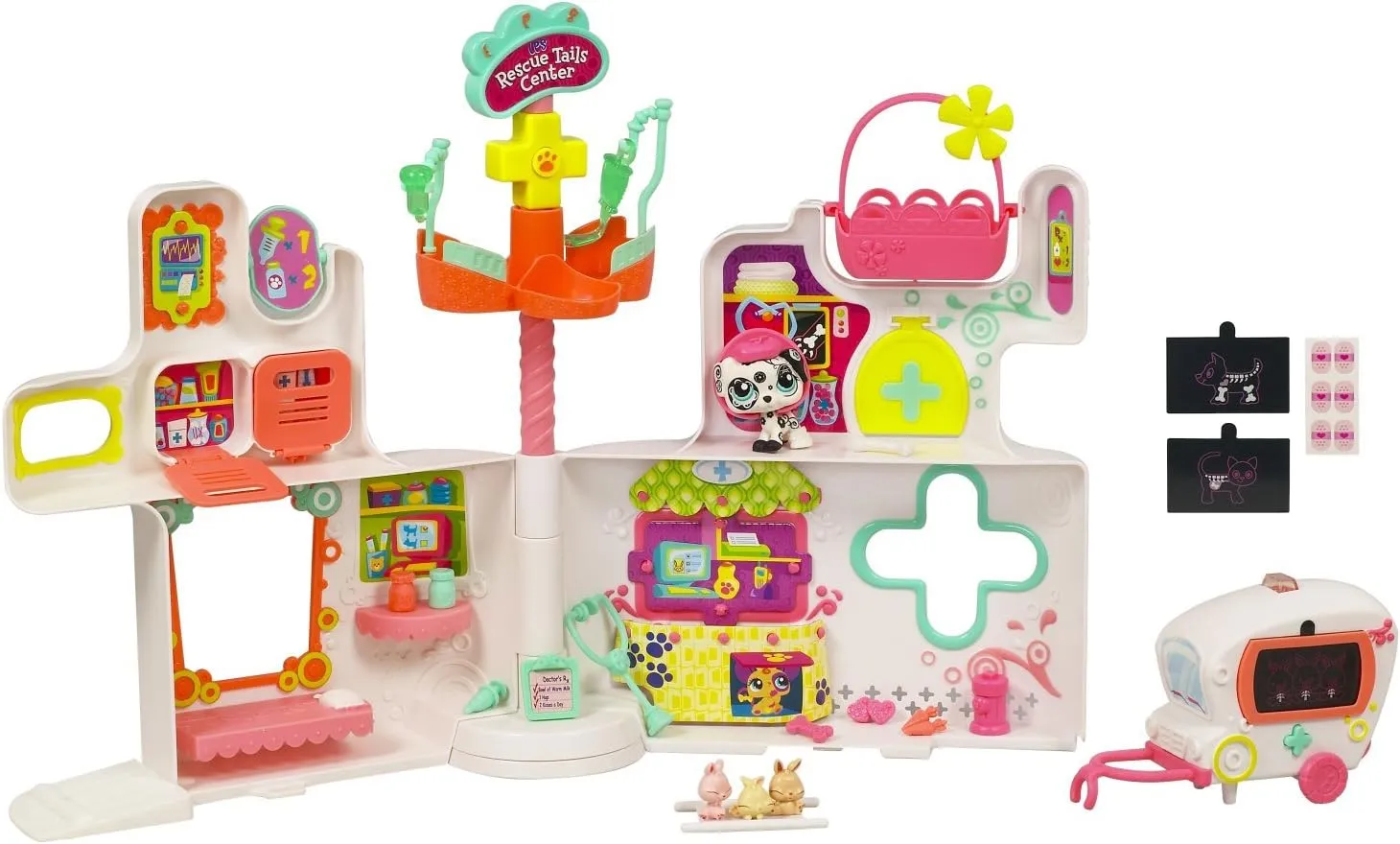 Littlest Pet Shop Rescue Tails Center Playset