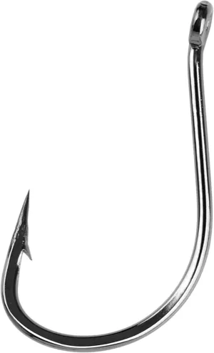 Liudan Fishing Hook 100 Pieces High Carbon Steel with Hole Fishing Hook Pond Flow Fishing Jig Hook Barber Fishing Baits Kit Kit Size #1-15 Fishing Hooks